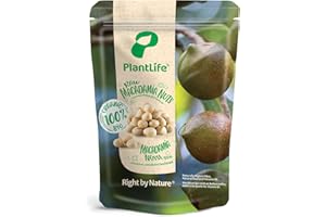 ‎PEARLS OF SAMARKAND TREASURES OF THE SILK ROAD PlantLife BIO Macadamia Nüsse 1kg - Rohe, Besonders Große und Unbehandelte Macadamias