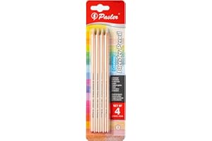 Pasler Colorless Blender Pencils - Professional Blender Pencil for blend,layer & soften edges of colored pencil artwork (Set of 4 count)