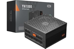 PCCOOLER YN1000 Alimentazione, 1000W certificata 80 PLUS Gold completamente modulare PCIe 5.1 & ATX 3.1 Gaming PSU, Ventola FDB da 135 mm silenziosa, spina EU - Garanzia 10 anni