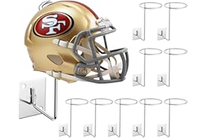 tutata Mini Helmet Display Holder, Mini Helmet Rack Wall Mount, Mini Helmet Organizer- 10 Pack