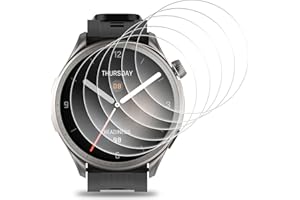 Hianjoo 6 sztuk folii ochronnej kompatybilnej do Amazfit Balance, szkło hartowane kompatybilne z Amazfit Balance