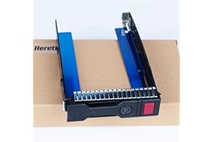 Heretom Replacement 3.5inch LFF SAS SATA HDD Tray Caddy Compatible for HP Sled Proliant G8 Gen8 Gen9 G9 DL380p DL388 DL360 ML350e ML310e SL250s series - Compatible with part# 651314-001 651320-001