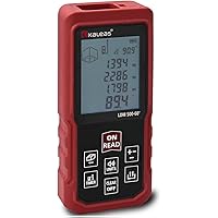 Kaleas Profi Laser Entfernungsmesser LDM 500-60+ für Entfernung bis 60m [Genauigkeit ±1.5mm] Neigungsmesser outdoor…