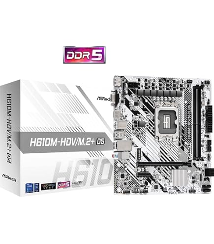 Scheda Madre ASROCK B760M-HDV/M.2 - Micro ATX Per Intel LGA1700 DDR5 - Foto 4
