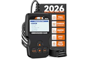 ‎ANCEL ANCEL AD310 OBD2 Diagnosegerät, Universal Auto Auslesegerät für Alle Fahrzeuge nach 2000, KFZ Motor Fehlerauslesegerät Lesegerät mit OBDii Funktionen für OBDII/EOBD-Protokoll (Deutsch)