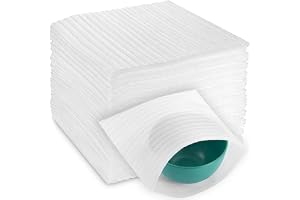 100 stycken expanderade skumpåsar, förpackningsmaterial 30 x 30 cm | Skumark för förpackning, för flyttkartonger, möbler, ömtåliga föremål och transport