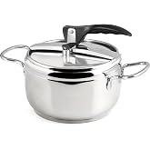 INOXPRAN Pentola Pressione Pressure Cooker, Metal, Steel, 21 cm