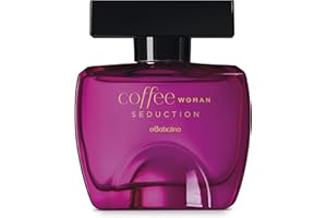 O Boticário Coffee Woman Seduction Eau de Toilette EDT, Perfume Para Mujer | Fragancia Floral Amaderado Afrutado Almizcle, Café y Chocolate Blanco 100 ml