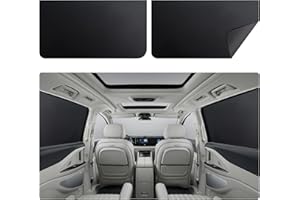 ‎ZATOOTO ZATOOTO Sonnenschutz Auto Baby, Fenster Seitenscheibe Magnetischer Sichtschutz, Schwarz, Groß, 100 * 54cm, 2 Stück