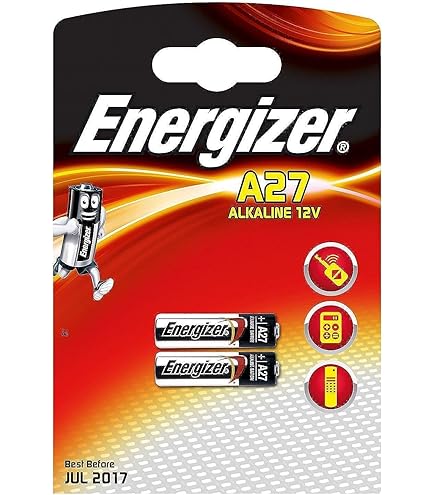 Pile A27 Energizer MN27 V27A 8LR732 Alcaline 12V Lot De 2 Piles 27A A27