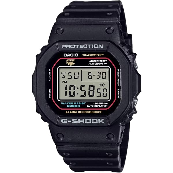 CASIO G-Shock DW-5600UE-1JF [G-Shock Basic Digital Type], BLACK