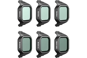 Freewell Ganztägige ND-Filter für DJI Mini 5 Pro – ND16, ND32, ND64, ND256, ND512 & ND1000 – volle Lichtsteuerung für Kinofilmen