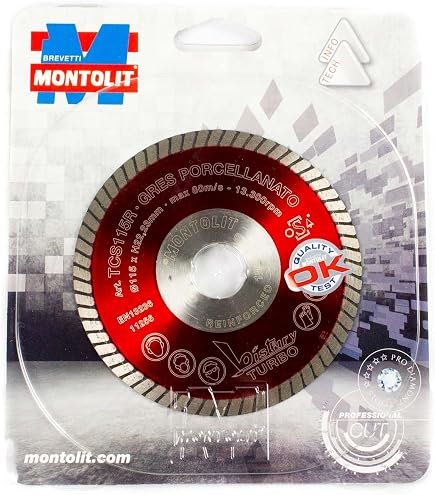 Disque Diamant MONTOLIT DNA LX Pour Coupe Béton, Granit, Pierre Dure - Neuf