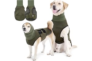 ZESTEFY Anti-Angungsweste für Hunde, Anti-Stressjacken für Hunde, entspannende Weste für Hunde, weich und bequem, elastisch, atmungsaktiv, beruhigt einen nervösen und ängstlichen Hund (S)