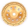 APLUS Grinding Wheel, Diamond Cup, 9-Inch (230mm) Angle Grinder Disc for : Concrete, Marble, Granite, Natural Stone, Cement