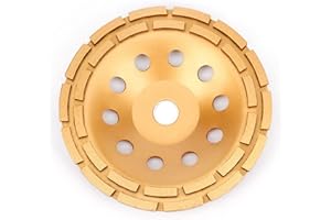 APlus Muela a Taza Diamante 230mm x 22,2 mm/Disco Diamante/para Hormigón, Piedra Natural, Ladrillo