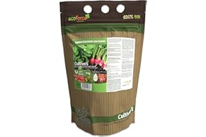 CULTIVERS Abono Guano Ecológico 5 kg. Fertilizante Universal de Origen 100% Orgánico y Natural para Huerto y Jardín. Alta concentración de NPK.