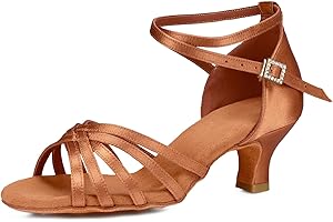 TRIWORIAE-Scarpe da Ballo Latino Americano Donna Scarpe Ballo da Sala Salsa