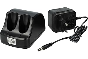 ‎VHBW vhbw Ładowarka kompatybilna z Black & Decker Versapak VP100, VP110, VP130, VP130K, VP1800-A T1, VP2000, VP215-A T1, VP230 narzędzie NI-Cd, akumulatory NiMH