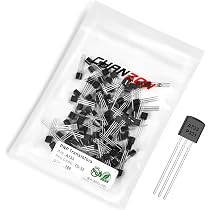 Chanzon 100 pezzi A733 TO-92 PNP Transistor -100 mA Chanzon 100 pezzi A733 TO-92 PNP Transistor -100 mA