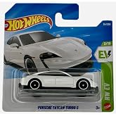 Hot Wheels - Porsche Taycan Turbo S (1/64) White - JJJ05