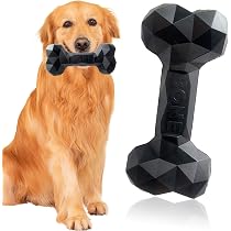 Lot De 3 Jouets à Mâcher Pour Chien – Forme Os 11 Cm, Caoutchouc Résistant, Nettoie Les Dents, Pour Chiens Petits/moyens
