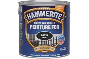 JULIEN Hammerite fer satiné 0l75 noir