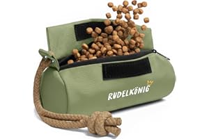 Rudelkönig Apportable Chien Robuste pour friandises - Boudin Chien Mordant - Jouet Pour Chien Idéal - Chien accessoires Essentiels