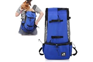 PETCUTE Mochila para Perros Bolsa transportin Perro Transpirable Transportar Perros Gatos Mascotas Mochila Portaperro Transportadoras Bolsa para Caminatas Portátil Viaje hasta 5kg