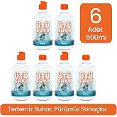 &Uuml;t&uuml; Suyu Distile Edilmiş Saf &Uuml;t&uuml; Suyu 6 Adet 500 ml | Zahmetsiz, Kolay ve Hızlı &Uuml;t&uuml;leme | %0 Kimyasal