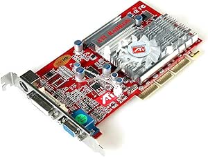 ATI Radeon 9250 AGP with 256MB Videocard , AGP 4x 8x , DVI VGA and TV-out