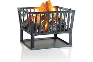 Barbecook Braséro Classic Squadra, Noir, 62 x 62