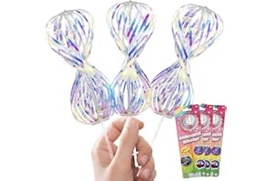 DGMI Rainbow Twirler 3 unidades Magic Rainbow Spinner Rainbow Spinner arco iris Spinner arco iris Twirler para fiestas, festivales y niños adultos Cool accesorios de baile
