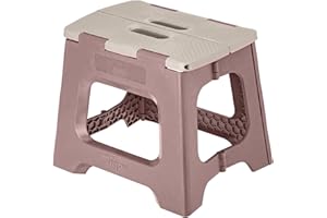 VIGAR Sgabello Pieghevole con Manici, 27 cm, Raisin in The Sun, Vinaccia