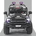 Srecap Poboco Roxx Rechargeable Battery Operated Jeep for Kids, Ride on Toy Kids Car with Light & Music | Electric Jeep Battery Car | Baby Big Car for Kids to Drive 2 to 7 Years Boys Girls (Black)