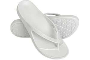 Lightfeet Arch Support Flip Flops – Australian Podiatrists Designed FlipFlops for Women & Men Prevent Tired Aching Legs | Unisex Orthotic Plantar Fasciitis Flip Flops Made From Recycled Materials