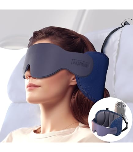 Coussin De Voyage Pour Avion/Voiture - Sangle De Tête Adjustable - Confort Dormeur Assis