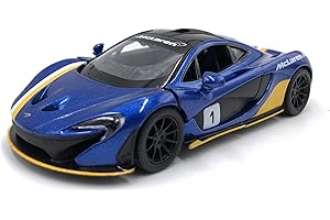 ICELAND modellismo in scala mclaren da corsa super car in scala 1:36 m claren (Blue)