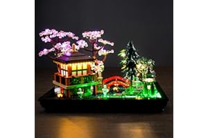 LOCOLEE LED Light Set for LEGO 10315 Tranquil Garden - Botanical Zen Garden Light Kit (Standard Version)