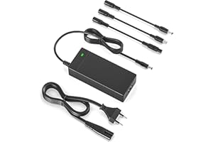 NATNO Chargeur Trottinette Electrique pour Xiaomi, 42V 2A Chargeur Hoverboard 36V Trottinette Batterie avec 4 Connecteurs pour Xiaomi M365, Pro, Pro 2, Swagtron, Jetson, Razor, Segway Ninebot ES1 ES2 ES4