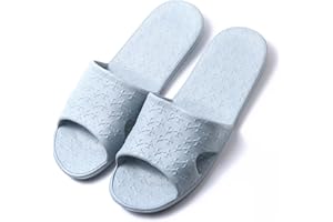 Anmerl Reise Hausschuhe für Frauen und Männer, Tragbare Faltbare Hausschuhe mit Aufbewahrungstasche, Weiche Bequeme Rutschfeste Schnell Trocknende Haus Bad Dusche Schuhe Schwimmen Strand Sandalen