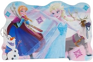 ALMACENESADAN 2010 Mantel Individual Disney Frozen; Producto de plástico Reutilizable; Libre BPA; Dimensiones 43x29 cm