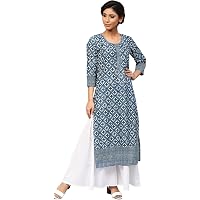 Amayra Women's Cotton Straight Kurti
