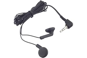 Panasonic Rphv104Ek RPHV104EK Słuchawki, Czarny, 1.2 m