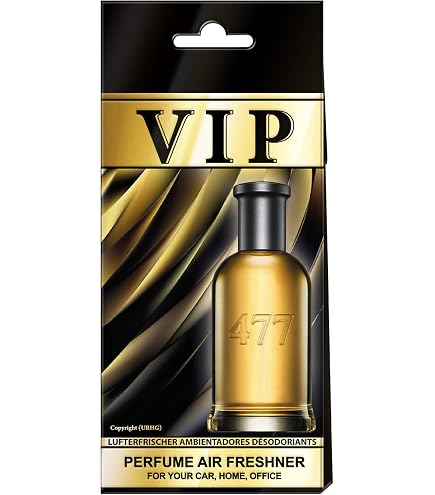 Confezione Da 5 Profumi VIP Per Auto, Casa E Ufficio - Profumazioni Di Lusso Ispirate A Marchi Famosi