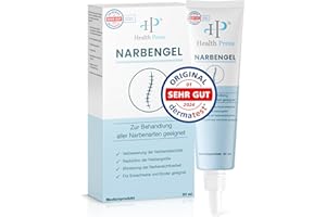 ‎HEALTH PRESS Health Press Narben Gel – 20 ml Narbensalbe – Narbengel reduziert Sichtbarkeit von Narben – Creme für alle Narbenarten – Narbenpflege – Narbencreme für Erwachsene & Kinder – Medizinprodukt