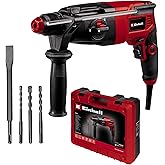 Einhell Bohrhammer TC-RH 620 4F Kit (620 W, pneumatisches Schlagwerk, 2,2 J Schlagstärke, Hammerbohren, Bohren, Meißeln mit &