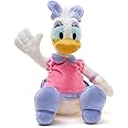Disney Store Official Daisy Duck Small Soft Toy for Kids, 30cm/11”, Cuddly Character with Soft Feel Finish and Embroidered Details, Squishy Bean Bag Tummy - Suitable for Ages 0+