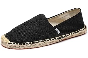 Altxic Espadrilles Plates en Toile Confort à Bout Fermé pour Homme