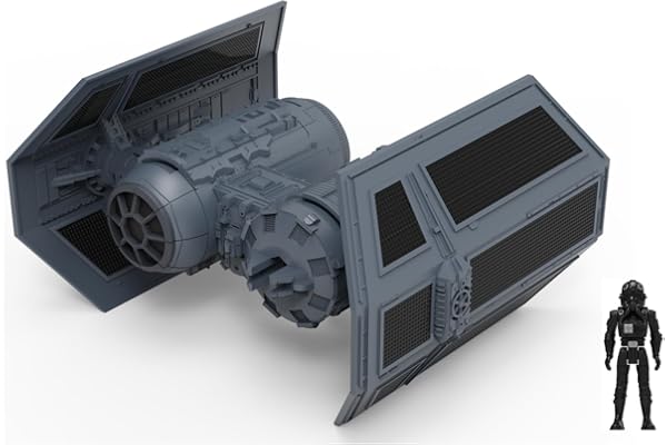 Star Wars Micro Galaxy Squadron TIE Bomber (édition Armada) – Véhicule de 12,7 cm avec Deux cockpits, Bomb Bay et Accessoire de Micro Figurine de 2,5 cm